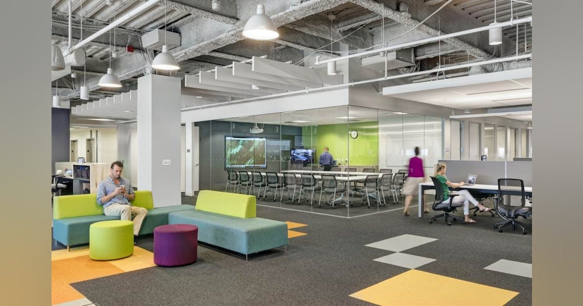 Open Office Furniture and Layout Concepts | Buildings