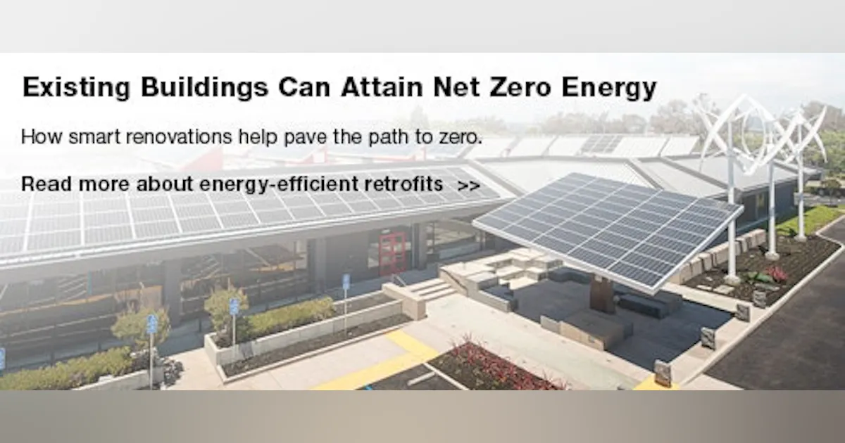 A closer look at Existing Building Retrofits With Net-Zero Energy