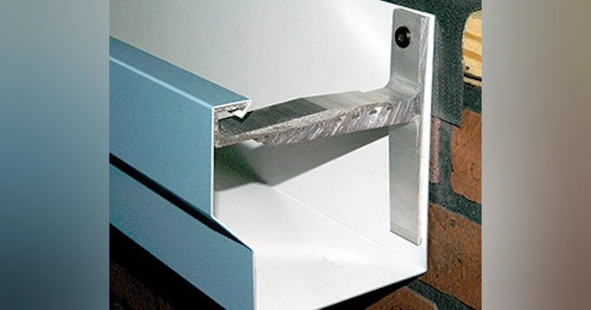 Wind Resistant Gutter System | Buildings
