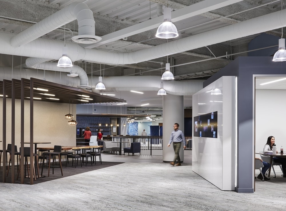 Office Renovations Focus on Occupant Choice of Workspace Buildings