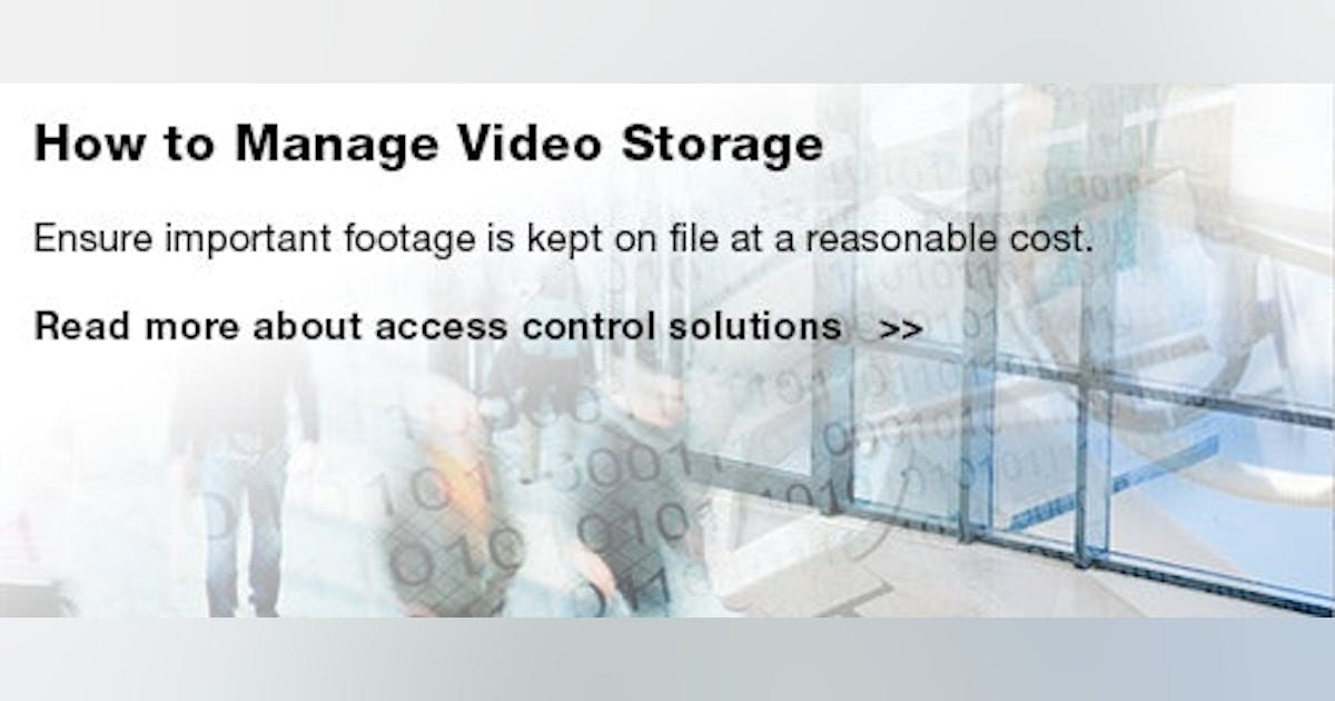 The Right Video Storage Choice for Your Facility | Buildings