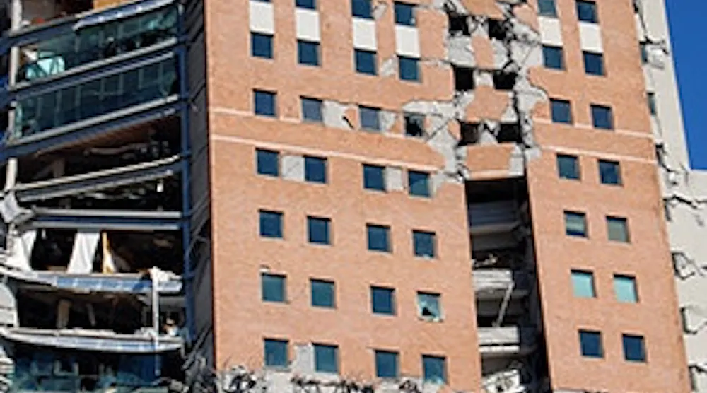 Earthquake damage to buildings and infrastructure
