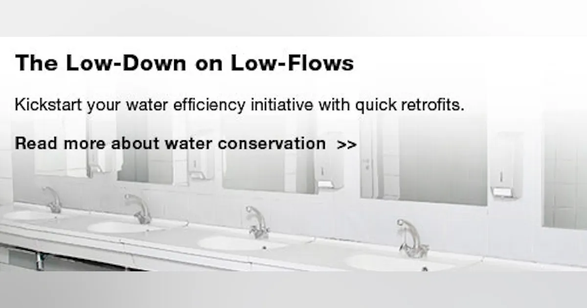 A Guide to Low-Flow Fixture Retrofits | Buildings