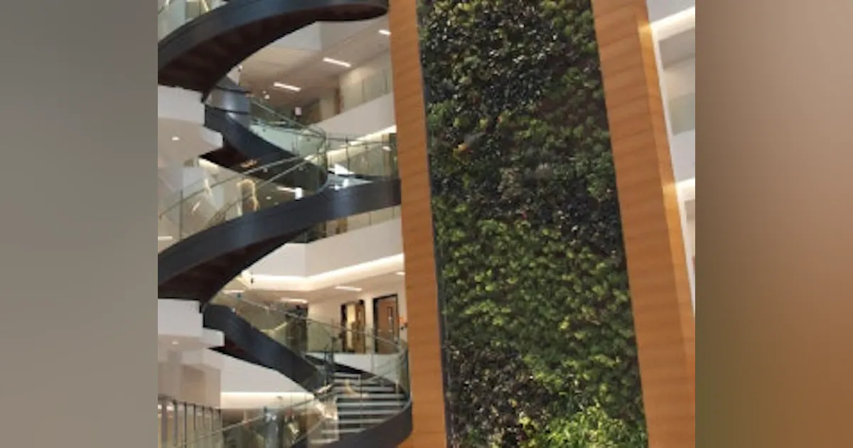 Bio Wall System Largest Biowall in U.S. Comes to Life | Buildings