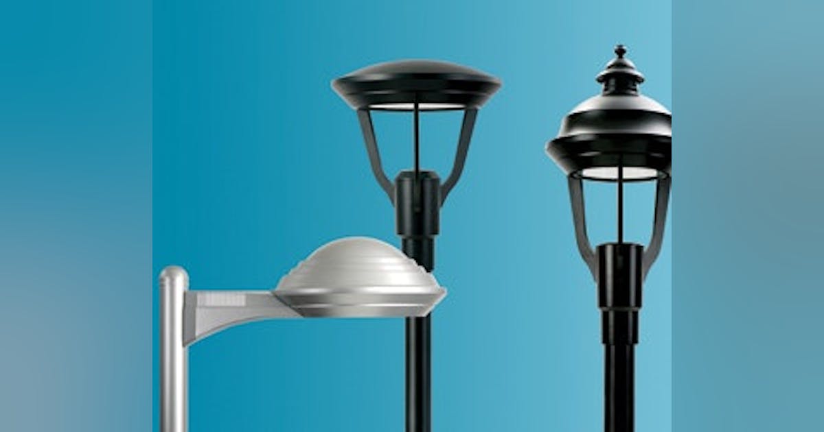 Crossover LED Pedestrian Fixtures by LSI Crossover Buildings