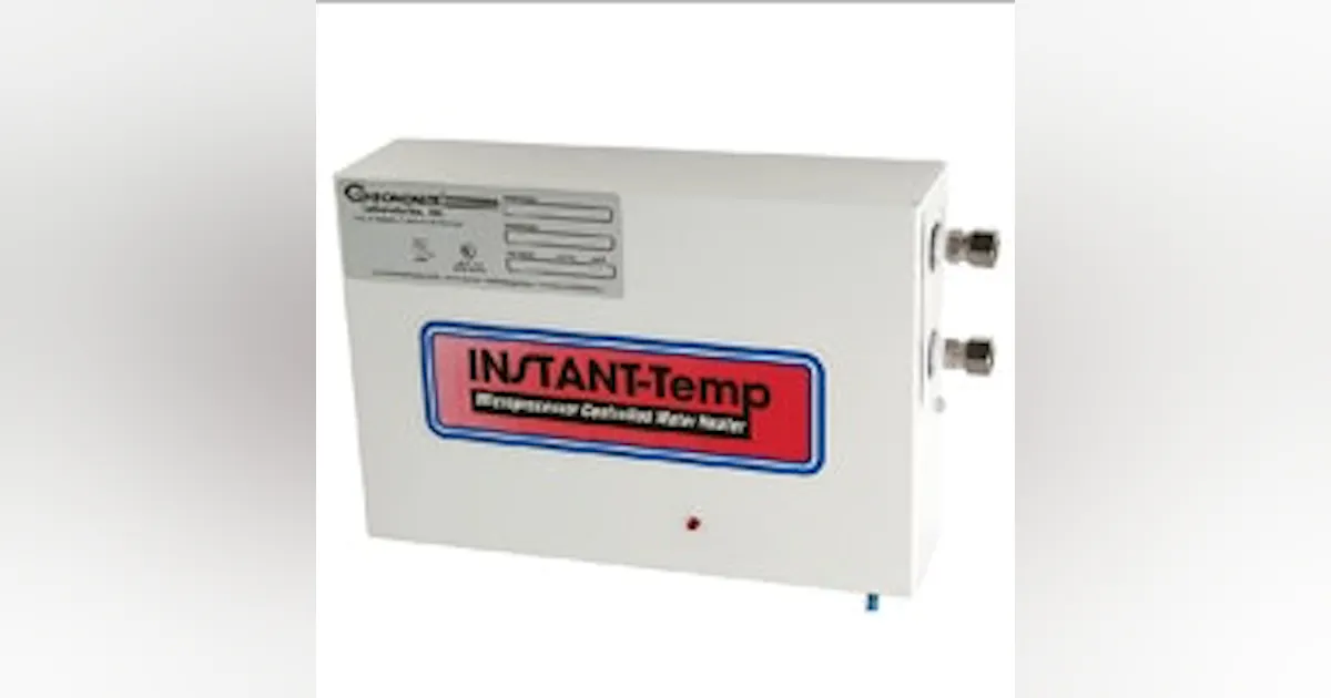Instant-Temp Water Heater by Chronomite Laboratories | Buildings