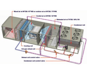 Modulating Hot Gas Reheat Available for McQuay Rooftop Systems Buildings