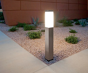 Rincon LED Bollard Buildings