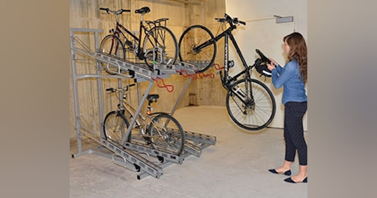 Quad Hi-Density Bike Racks | Buildings