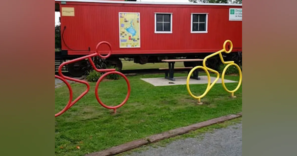 Shell Shape Bike Rack Bike-Shaped Bike Racks | Buildings