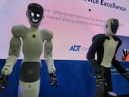 GSX 2022 showcased the latest offerings in security technology and strategy, including these humanoid robots by ADT Commercial.