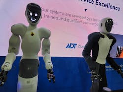 GSX 2022 showcased the latest offerings in security technology and strategy, including these humanoid robots by ADT Commercial. GSX 2022 showcased the latest offerings in security technology and strategy, including these humanoid robots by ADT Commercial.