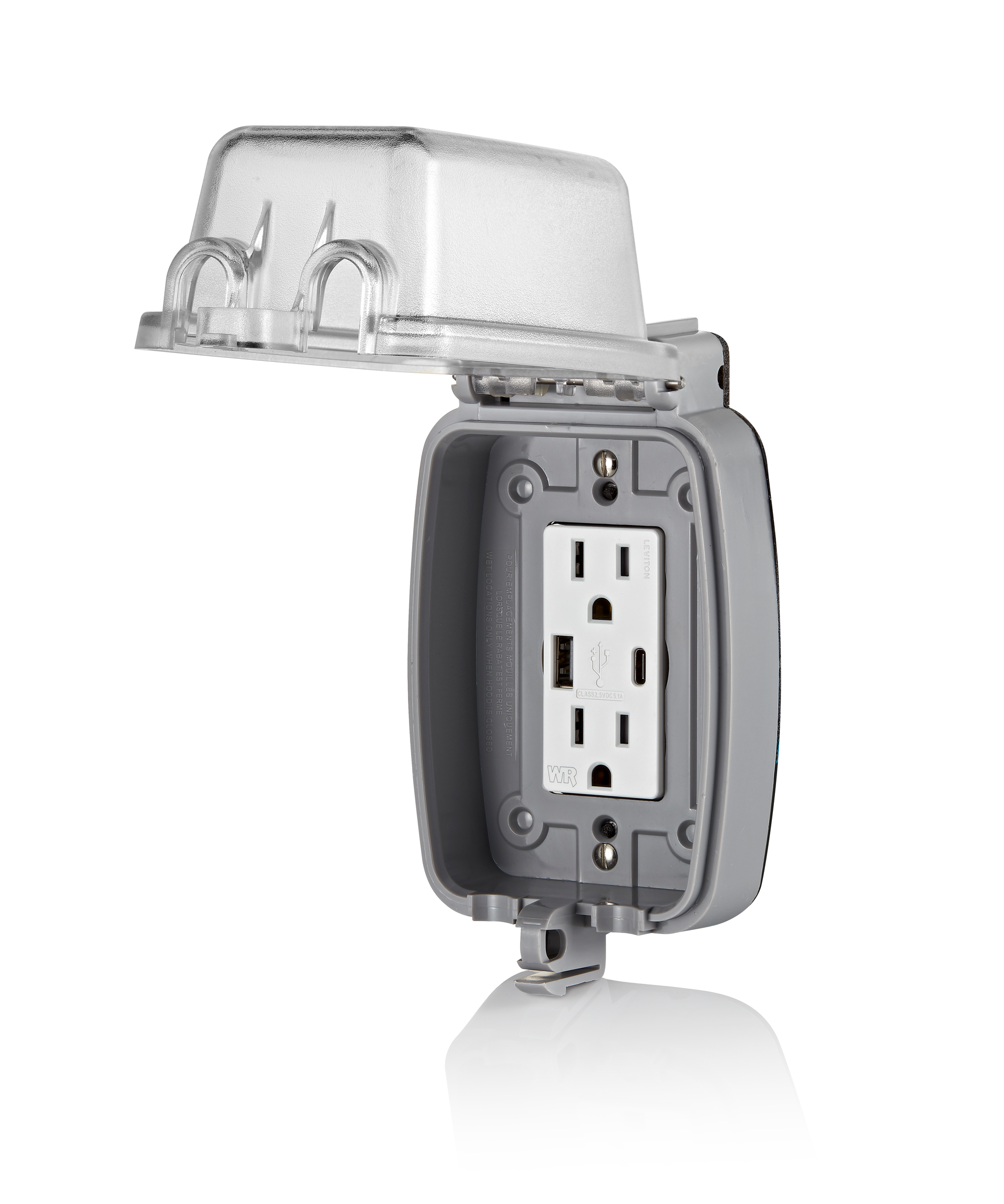 Leviton Type A C Weather Resistant Charger Receptacle Image 2
