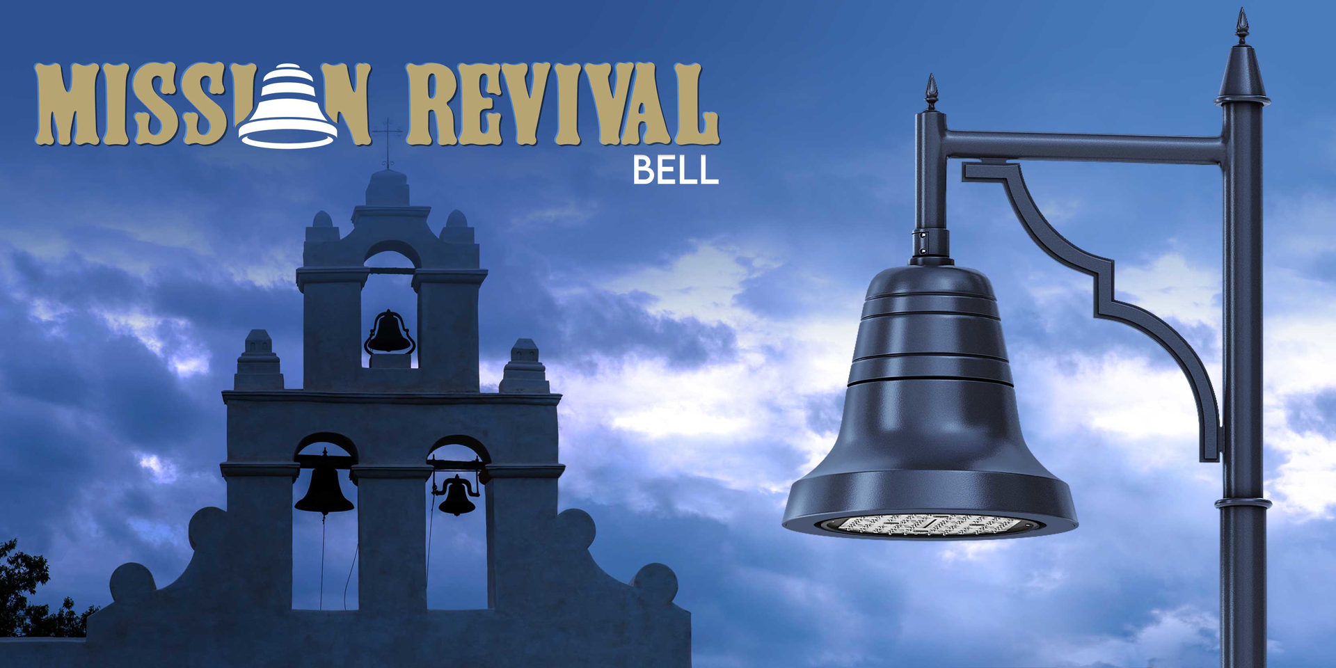 Sun Valley Lighting Mission Revival Bell Beauty Shot 63332a63986b5