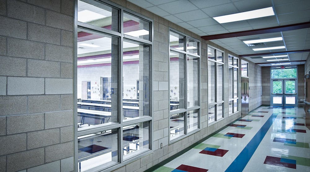 Fire-rated applications like schools need the best materials available.