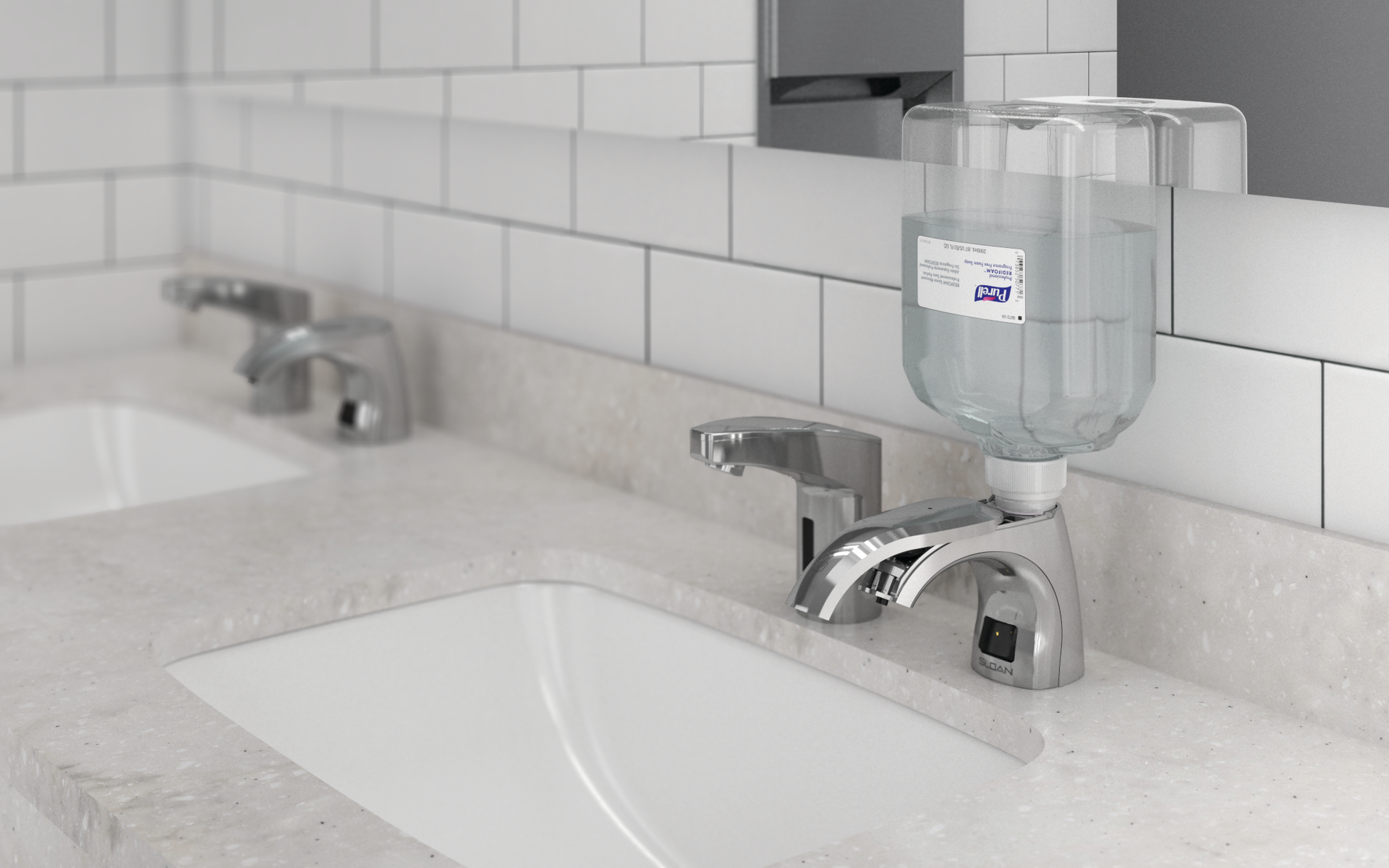 Sloan Esd 360 Top Fill Soap Dispenser 6360198c4077a