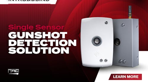 3x Logic Single Sensor Gunshot Detection