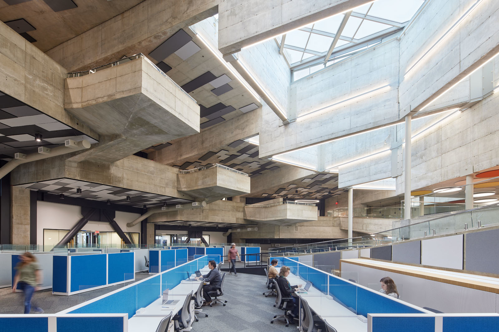 The Bakar BioEnginuity Hub allows scientists to foster ideas that could one day help society. Housing it in this rehabbed Brutalist structure helped prevent the demolition of the 1970s-era building.
