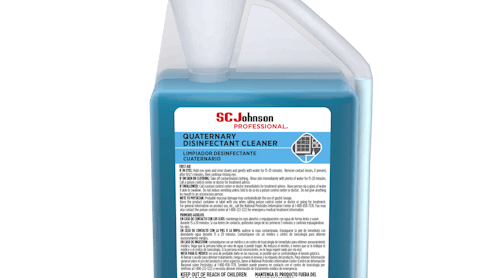 Sc Johnson Professional Quaternary Disinfectant Cleaner