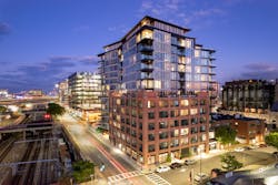 100 Shawmut is a striking condominium community in Boston’s South End Landmark District. The combination of adaptive reuse and new construction preserved an iconic local building, which formerly served as a warehouse. 100 Shawmut is a striking condominium community in Boston’s South End Landmark District. The combination of adaptive reuse and new construction preserved an iconic local building, which formerly served as a warehouse.