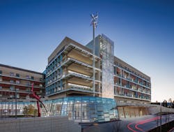 The Lucile Packard Children’s Hospital Stanford is one of the world's most sustainable children’s healthcare centers. The Palo Alto, California facility has provided state-of-the-art care to critically ill children since 1991. Its new expansion by Perkins&Will, which opened in 2017, achieved audacious goals in energy performance, water conservation, family amenities and educational opportunities for children. The Lucile Packard Children’s Hospital Stanford is one of the world's most sustainable children’s healthcare centers. The Palo Alto, California facility has provided state-of-the-art care to critically ill children since 1991. Its new expansion by Perkins&Will, which opened in 2017, achieved audacious goals in energy performance, water conservation, family amenities and educational opportunities for children.
