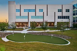 Golf is part of an adaptive sports program at Brooks Rehabilitation Hospital. Golf is part of an adaptive sports program at Brooks Rehabilitation Hospital.