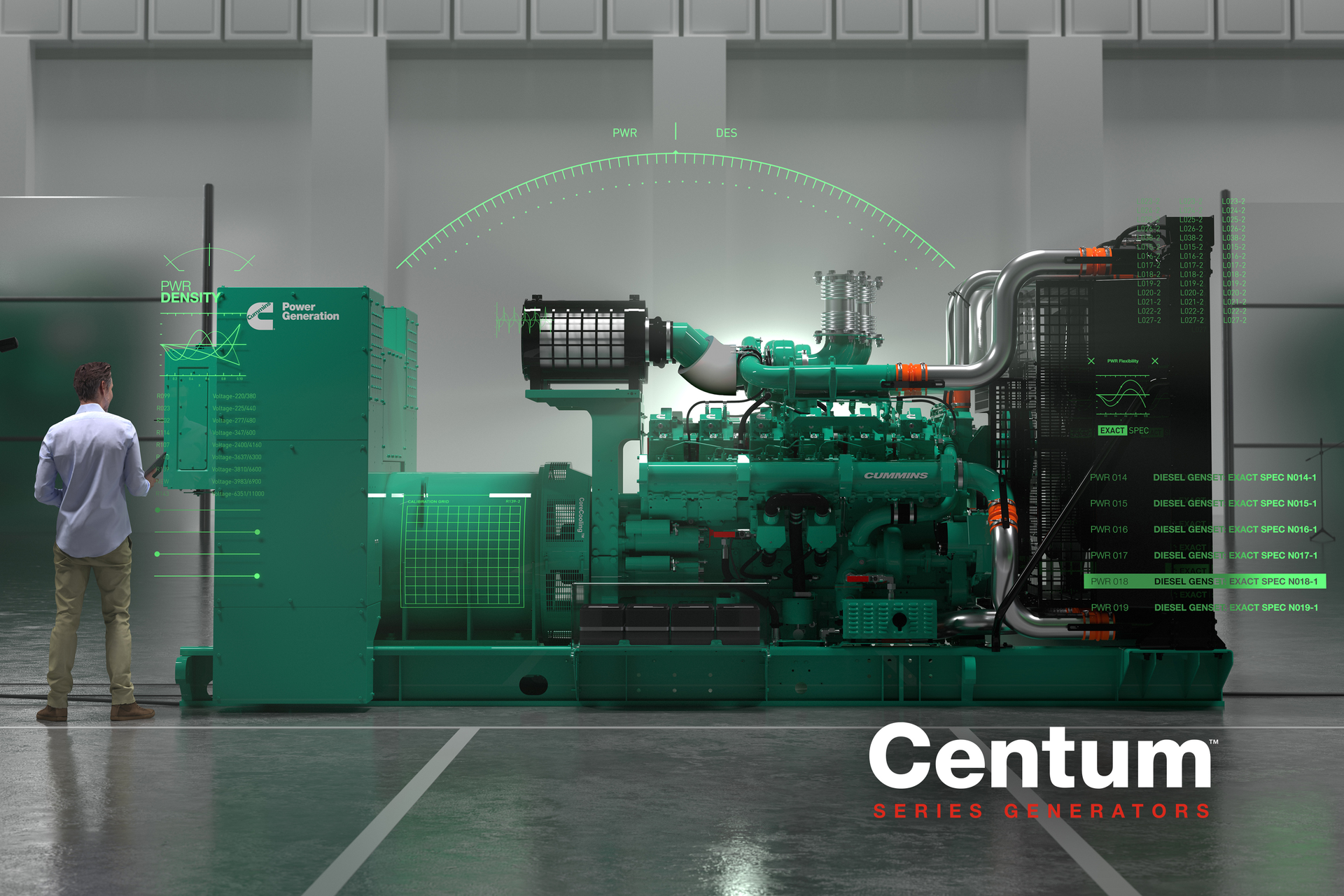 Cummins Centum Series Generators