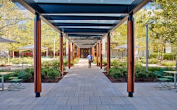 The new Mass General Brigham at Assembly Row (formerly Partners Healthcare) was built on a former brownfield site. The new Mass General Brigham at Assembly Row (formerly Partners Healthcare) was built on a former brownfield site.