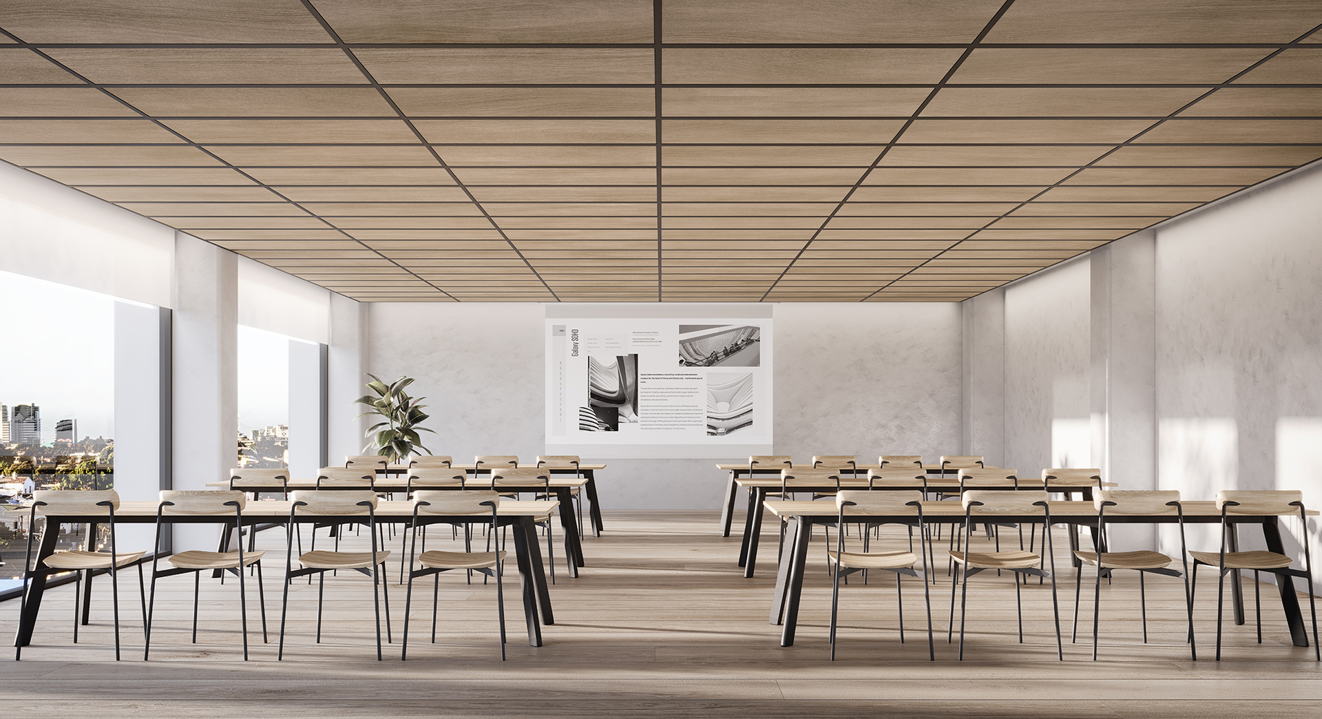 Unika Vaev Ecoustic&circledR; Ceiling Flat Timbre Point