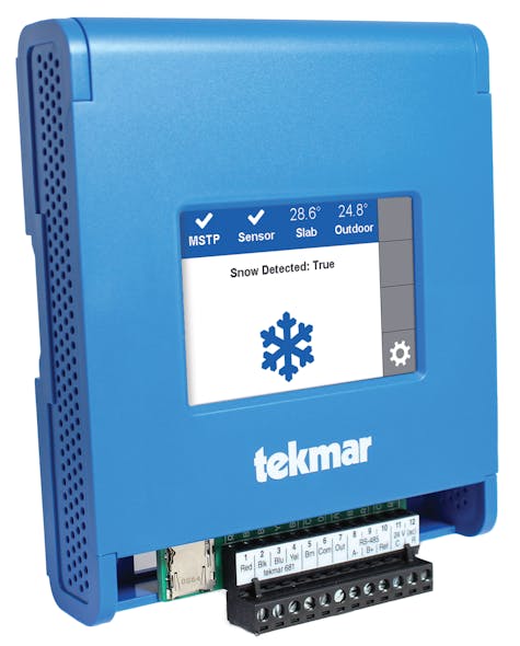 Tekmar Ba Cnet Snow Ice Sensor Inerface 681