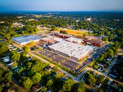 The 36-acre Judson Mill campus is now an innovative social hub with apartments, office space and entertainment, including a large-capacity concert venue. The 36-acre Judson Mill campus is now an innovative social hub with apartments, office space and entertainment, including a large-capacity concert venue.