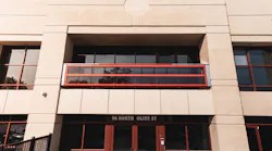The Olive Building at Patagonia’s corporate headquarters in Ventura, California, now features 22 energy-generating windows on its south facade. Developed by NEXT Energy Technologies, the solar windows on the Olive Building represent the first time this technology has been used on a building.