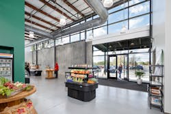 Judson Mill’s Feed & Seed Co. provides better access to affordable food in what was once a food desert, per the Healthy Food Financing Initiative. Judson Mill’s Feed & Seed Co. provides better access to affordable food in what was once a food desert, per the Healthy Food Financing Initiative.