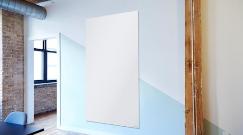 Quartet Vertical Invisa Mount&circledR; Glass Dry Erase Boards