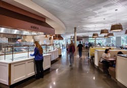 Suspended ceiling grids populated by thermoformed tiles are a resilient ceiling in places subject to flood, high wind and earthquakes. Suspended ceiling grids populated by thermoformed tiles are a resilient ceiling in places subject to flood, high wind and earthquakes.