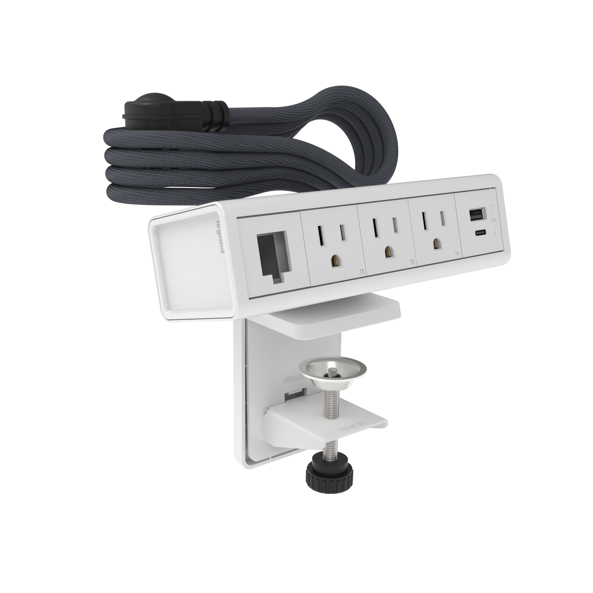 Legrand Dash Desktop Power Center Silo White 64597165d7593