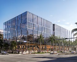 The Offices at THE WELL Bay Harbor Islands, located in Miami’s Bay Harbor Islands, is at the forefront in supporting an ultimate holistic, 360-degree wellness lifestyle for tenants. It’s a first-of-its-kind class A office building totaling 93,717 square feet across four floors and is part of the nation’s first THE WELL-branded mixed-use real estate project. The Offices at THE WELL Bay Harbor Islands, located in Miami’s Bay Harbor Islands, is at the forefront in supporting an ultimate holistic, 360-degree wellness lifestyle for tenants. It’s a first-of-its-kind class A office building totaling 93,717 square feet across four floors and is part of the nation’s first THE WELL-branded mixed-use real estate project.