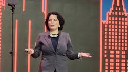 Melissa Swift delivers her Tuesday keynote address at the 2023 BOMA International Conference & Expo in Kansas City, Missouri. Melissa Swift delivers her Tuesday keynote address at the 2023 BOMA International Conference & Expo in Kansas City, Missouri.