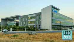 IoT solutions provider, Delta, achieved LEED Zero Energy certification from the U.S. Green Building council for its Freemont, Calif., headquarters. IoT solutions provider, Delta, achieved LEED Zero Energy certification from the U.S. Green Building council for its Freemont, Calif., headquarters.