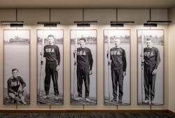 Aegis Living Lake Union seeks to keep residents connected to their surrounding community while still meeting the most rigorous global sustainability standards. The connection to the rowing history at the nearby University of Washington is highlighted with a photo of the 1936 rowing team.