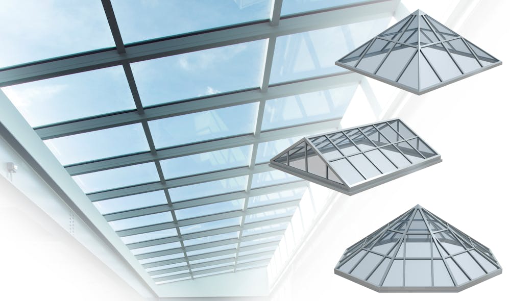 Kingspan Light + Air New Klear Sky&trade; Metal Framed Glass Skylights