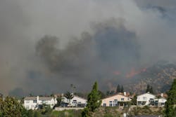 Dry conditions and high temperatures are increasing the risk of wildfires (like this one in southern California) for much of the U.S. Dry conditions and high temperatures are increasing the risk of wildfires (like this one in southern California) for much of the U.S.