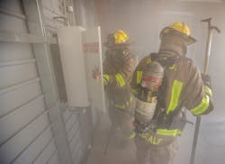 Firefighter air replenishment systems (FARS) stations are designed to refill a self-contained breathing apparatus (SCBA) in up to two minutes, while the firefighter remains protected under full respiration.
