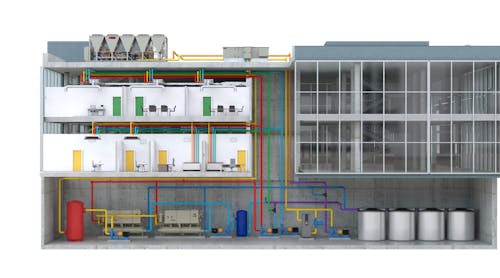 Trane Thermal Battery Storage Source Heat Pump System