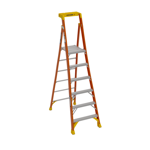 Werner Podium+ Ladder