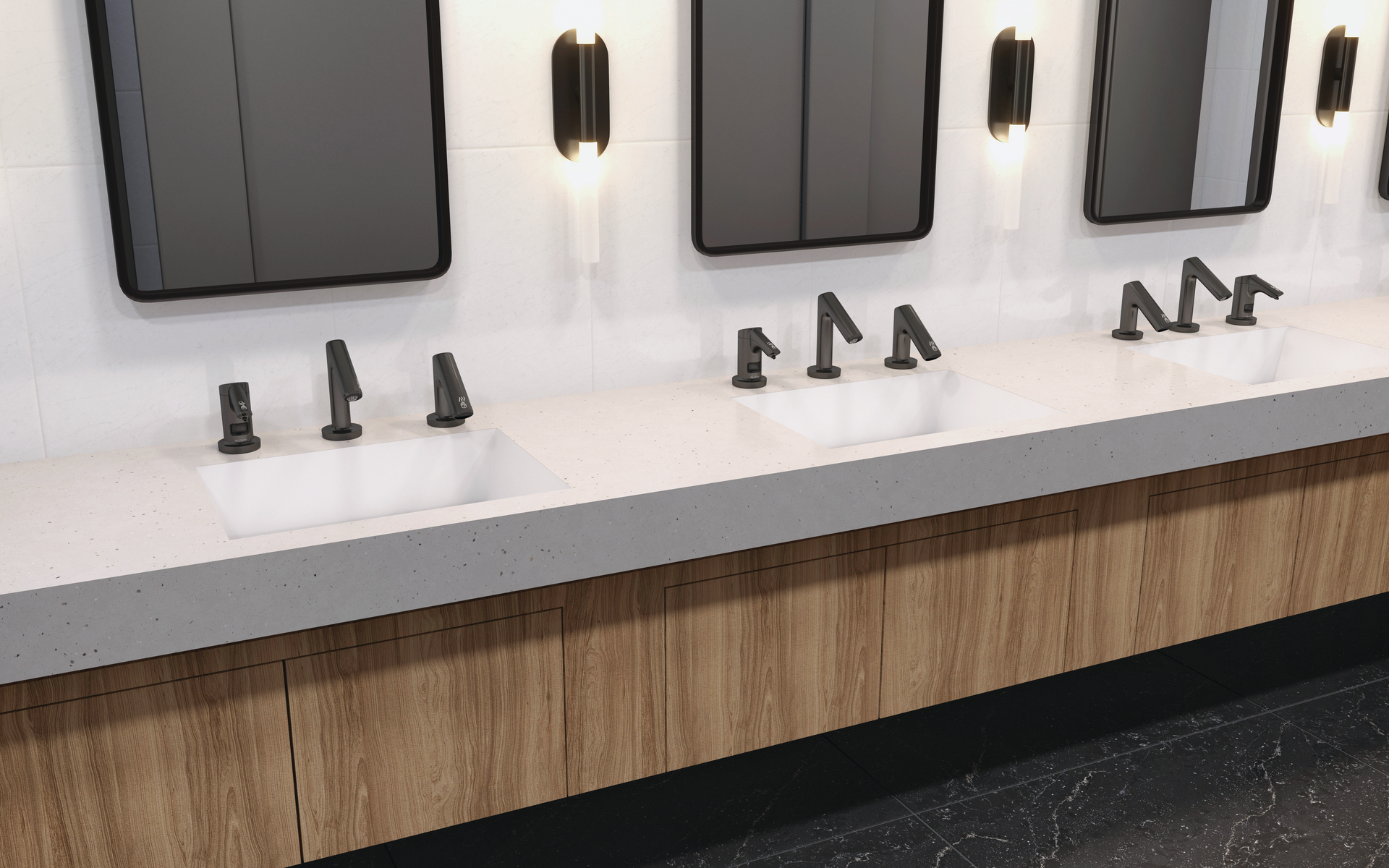Sloan Aer Dec Integrated Sink