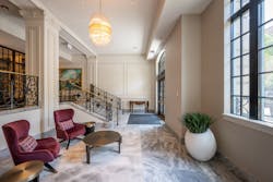 Residents of the building have access to their own entrance, as well as a variety of service-focused offerings including 24/7 valet parking, concierge and door staff and on-site Tesla rentals. Residents of the building have access to their own entrance, as well as a variety of service-focused offerings including 24/7 valet parking, concierge and door staff and on-site Tesla rentals.