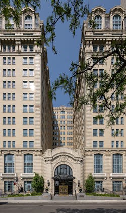 Located in Chicago’s Lincoln Park neighborhood, The Belden-Stratford is listed on the National Register of Historic Places and is known for its iconic Beaux-Arts architecture. Located in Chicago’s Lincoln Park neighborhood, The Belden-Stratford is listed on the National Register of Historic Places and is known for its iconic Beaux-Arts architecture.