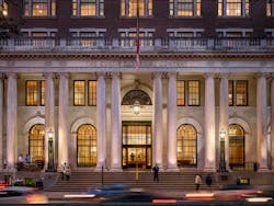 From a landmark publishing company to a bustling combination of residential and biotech workspace, The Curtis Building is an adaptive reuse all-star. The conversion revives the 1910 headquarters with an emphasis on life sciences office space and labs. Four floors are dedicated to luxury apartments. From a landmark publishing company to a bustling combination of residential and biotech workspace, The Curtis Building is an adaptive reuse all-star. The conversion revives the 1910 headquarters with an emphasis on life sciences office space and labs. Four floors are dedicated to luxury apartments.