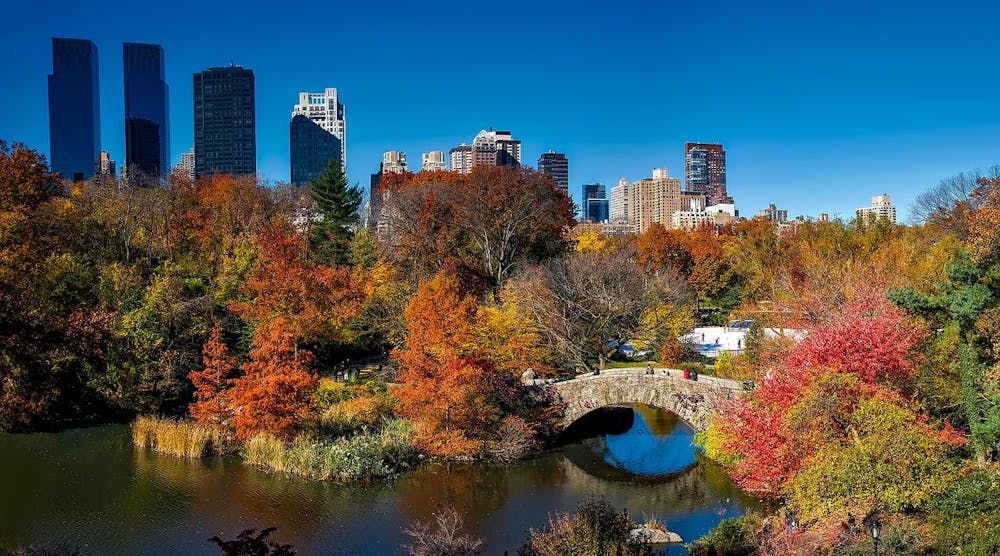 New York City&apos;s Central Park in Autumn.